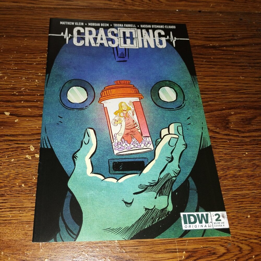 Crashing #2 Cover A (IDW Comics, 2022)
